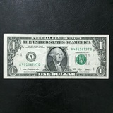 【美洲】全新UNC 美国 1美金纸币外国钱币 美金 保真连号美金1元