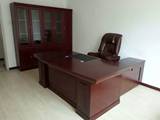 天津经理桌大班桌办公家具实木皮老板台主管桌办公桌电脑桌