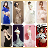 2016新款韩版影楼孕妇装孕妇写真服装时尚孕妇拍照妈咪摄影服