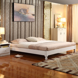 实木床 日式无床头床榻榻米床儿童床橡木矮床1.8 1.5米酒店床定制