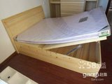 天津厂家直销 松木床1.5米 1.8米 双人床 实木床 箱体床 储物床