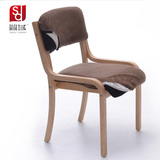 简域家用餐椅套现代简约椅子套弹力棉布椅套宜家田园凳子套子布艺