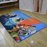 疯狂动物城哆啦A梦小叮当机器猫儿童地毯儿童房地毯可机洗100X150