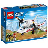 乐高LEGO城市系列city 救护飞机 60116早教益智拼装积木