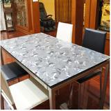 方桌正方形八仙桌桌布防水防油防烫免洗pvc塑料水晶板60*60包邮