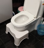 好尔 加厚塑料马桶垫脚凳子 蹲便凳蹲坑凳儿童厕所坐便凳蹲坑脚凳
