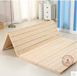 特价实木板床垫单双人简易折叠床架榻榻米硬板铺板午休床排骨架