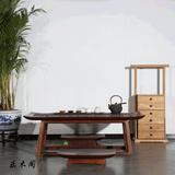 茶几老榆木茶几小茶台茶桌休闲桌新中式现代禅意茶室家居实木家具