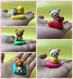 正版散货 Sanrio三丽鸥 懒懒熊轻松熊 手工DIY材料 扭蛋摆件玩具