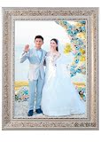 挂墙相框实木大婚纱照大相框韩式婚纱相框30寸36寸欧式油画框定制