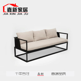 新中式实木家具现代别墅简约布艺沙发组合客厅古典禅意沙发椅定制