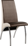餐椅 现代简约椅子不锈钢铁艺宜家成人布艺靠背欧式吃饭餐厅简易