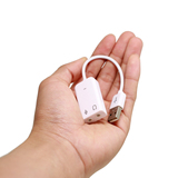 包邮迷你免驱外接USB声卡笔记本USB耳机转接口转换器电脑外置声卡