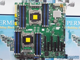 超微 X10DRi 双路服务器主板 LGA2011 C612芯片组 10个SATA3接口