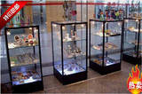 长沙精品珠宝玻璃柜首饰化妆品货架手机饰品柜台展示柜古玩数码
