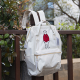 日本乐天熊sun earth&u日单 大容量中学生书包旅游双肩背包电脑包