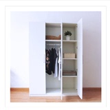 现代简约时尚创意板式衣柜 三门衣柜储物柜 可定制