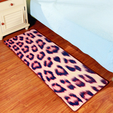 整张虎皮豹纹条纹地毯卧室床边家用长方形 个性创意厨房长条地垫