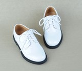 男童皮鞋白色学校中学生演出鞋西装晚礼服鞋小孩花童鞋英伦鞋子