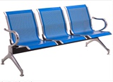 武汉三人位连排椅银行等候椅不锈钢机场椅候诊椅公共座椅输液长椅