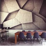 3D立体简约现代几何大型壁画客厅餐厅工装抽象背景墙纸无缝壁纸