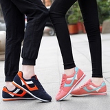 韩版休闲百搭女运动鞋新版韩国学院圆头运动鞋女跑步运动鞋透气鞋