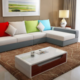 现代布艺沙发可拆洗客厅沙发组合 单个单人位