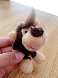 小猴子钥匙扣本命年吉祥物生日礼物毛绒玩具