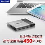 Samsung/三星 MU-PT1T0B/CN T3 1TB固态移动硬盘 金属高速迷你SSD