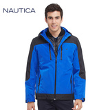 NAUTICA/诺帝卡 男装 EWQ 三合一 厚夹克 JC43323 外层防水