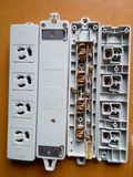 特价出口日本名牌插座板4位二插座带锁带磁铁多功能 电源插板