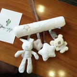 包邮韩国可爱卡通婴儿摇铃宝宝床头音乐挂件布艺儿童玩具生意礼物