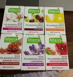 现货德国Alterra天然植物红石榴/杏花/香橙/美白保湿精油皂香皂