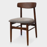 心怡家居新款蝴蝶椅子简约现代实木餐椅咖啡厅椅多色选择厂家直销