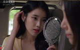 韩国进口手柄公主镜 复古创意折叠美容化妆镜 随身便携镜子大小号