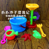 沙滩沙漏玩具小桶套装铲车玩具铲子儿童桶宝宝玩具挖沙玩水桶加厚