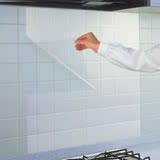 日本进口耐热透明厨房防油贴纸防油污贴纸隔油墙贴瓷砖防油贴