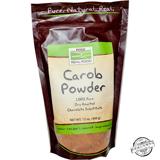 现货Now Foods carob powder 100%天然角豆粉替代巧克力可可粉