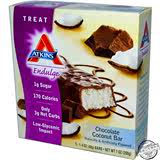 美国阿特金斯Atkins减重营养代餐棒巧克力椰子5条200克