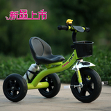 新款儿童三轮车脚踏车小孩自行车男女宝宝玩具童车2-5岁多省包邮