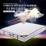 高档席梦思弹簧床垫 海绵乳胶床垫 1.5m 1.8米单双人床垫定制包邮