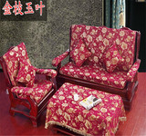木沙发垫红木头沙发垫实木质沙发坐垫带靠背加厚海绵木质椅垫韩式