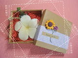 教师节礼品 泰国进口 美丽花朵造型 手工精油皂 礼盒装  创意礼品