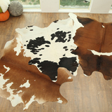 天然精品奶牛皮地垫阿根廷进口现代客厅卧室茶几欧美式大地毯家用