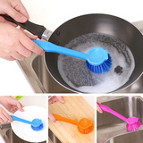 刷锅刷子厨房用刷清洁刷带柄洗碗刷长柄清洁工具用品洗锅刷不粘油