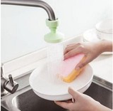 韩国进口家用水龙头节水器 厨房卫浴防溅塑料花洒 自来水嘴过滤阀