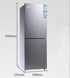 格力Kinghome/晶弘 BCD-190C两门冷藏冷冻家用双门小冰箱正品联保