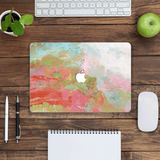 油画涂彩macbook保护壳简约贴膜苹果电脑保护贴纸Air13Pro15iPad