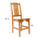 特价凳子楠竹靠背椅家用椅餐椅餐凳椅子宜家实木板凳椅饭桌椅简约
