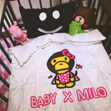 正品Baby Milo婴儿童蚕丝被子幼儿园午睡被100%桑蚕丝专柜正品